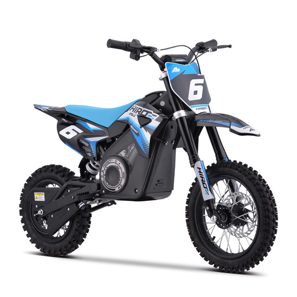 Minicross elettrico 1000 Watt Hiro Rocket 12/10 Blu