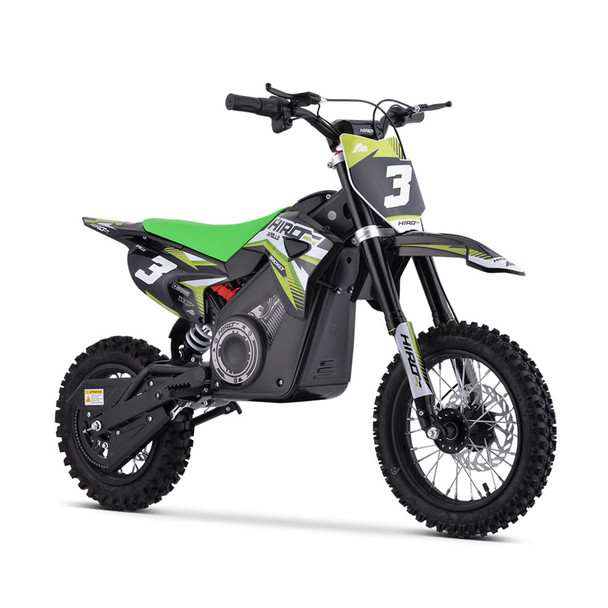 Minicross elettrico 1000 Watt Hiro Rocket 12/10 Verde