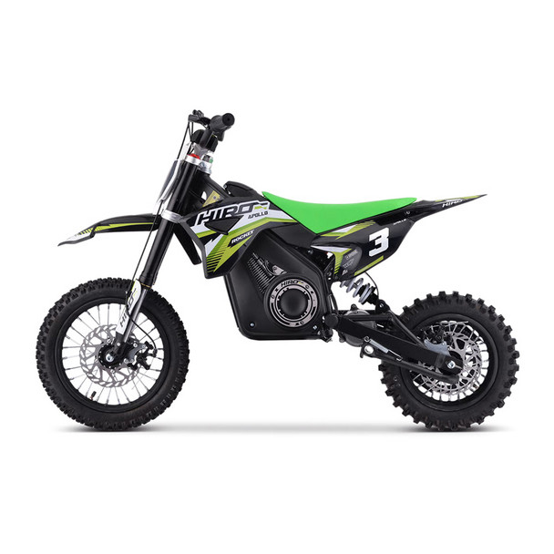 Minicross elettrico 1000 Watt Hiro Rocket 12/10 Verde
