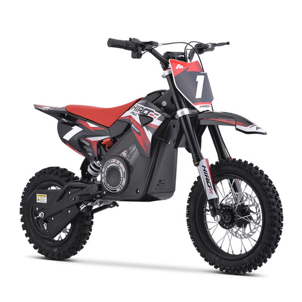 Minicross elettrico 1000 Watt Hiro Rocket 12/10 Rosso