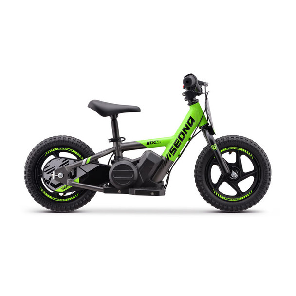 Mini e-bike 100W 12" velocità regolabile Verde
