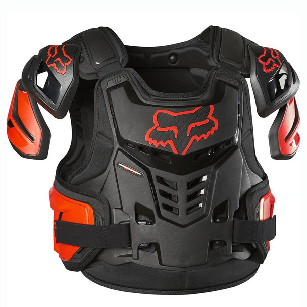 Fox Gilet Raptor - Ce - Liv. 2 - Orange - Taglia L/Xl