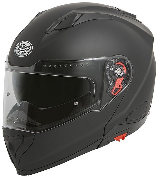 Casco Moto Modulare Premier Delta U9 Bm Nero Opaco