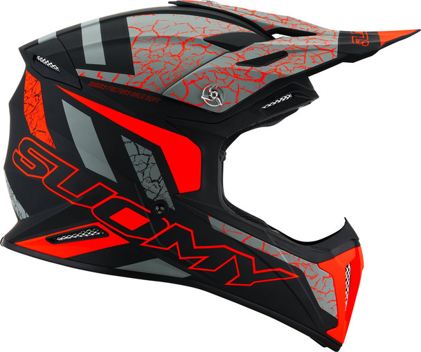 Suomy - Casco X-Wing Reel  Matt Fluo Orange