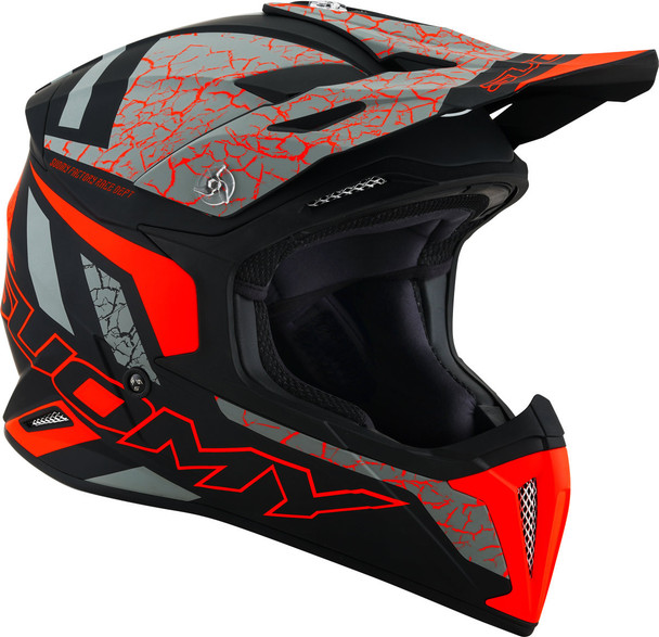 Suomy - Casco X-Wing Reel  Matt Fluo Orange