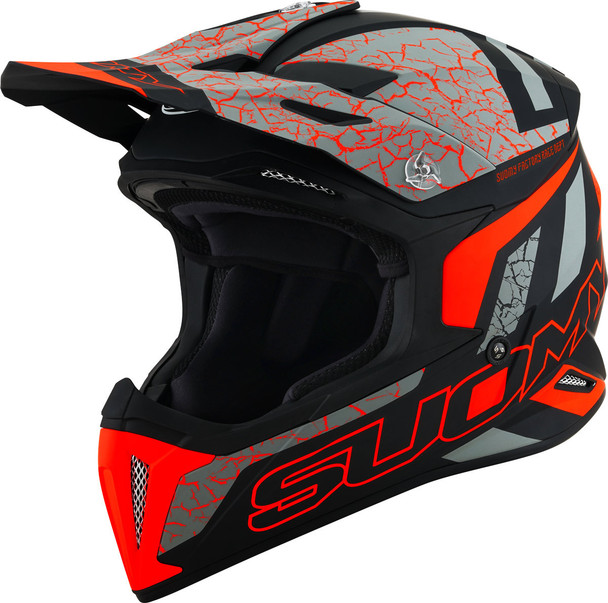 Suomy - Casco X-Wing Reel  Matt Fluo Orange