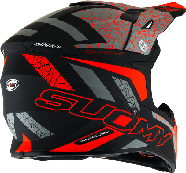 Suomy - Casco X-Wing Reel  Matt Fluo Orange