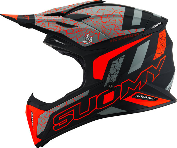 Suomy - Casco X-Wing Reel  Matt Fluo Orange