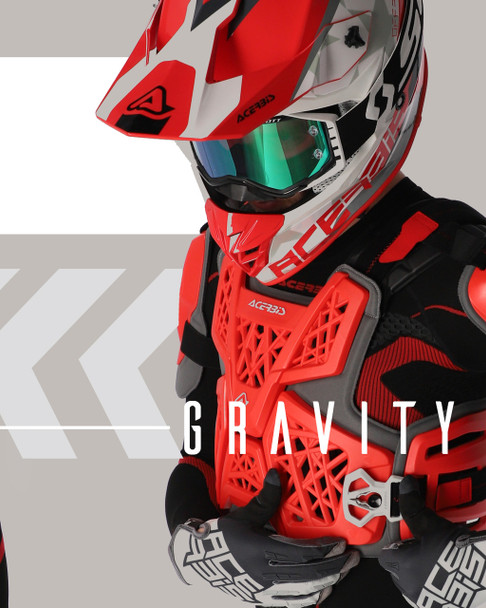 Acerbis Pettorina Cross Per Bambini Gravity Liv.2 Blu