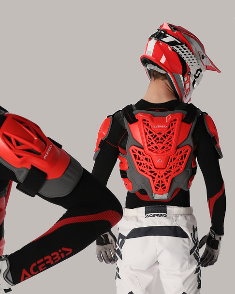 Acerbis Pettorina Cross Per Bambini Gravity Liv.2 Trasparente