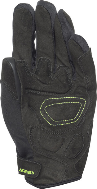 Acerbis Scrambler Motorcycle Gloves Nero Giallo