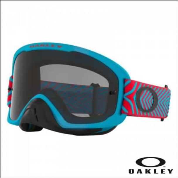 Oakley O Frame 2.0 Pro MX Motion Blue - Dark Grey