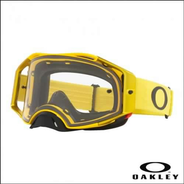 Oakley Airbrake MX Moto Yellow - Lens Clear