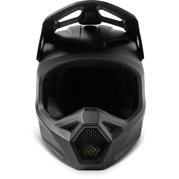 FOX CASCO V1 LEED SOLID MATTE BLACK