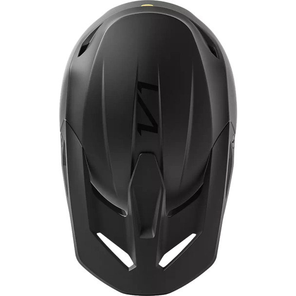 FOX CASCO V1 LEED SOLID MATTE BLACK