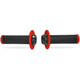 MANOPOLE CROSS PROGRIP 708 ROSSO-NERO CON SISTEMA LOCK-ON