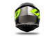 Casco motocross Ufo Intrepid Grigio e giallo fluo