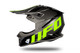 Casco motocross Ufo Intrepid Grigio e giallo fluo