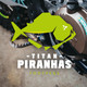 X-GRIP PIRANHAS PEDANE IN TITANIO