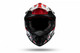 Ufo Casco Intrepid Rosso Bianco