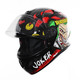 Casco Moto Integrale Mt Helmet Targo Joker A1 Nero Lucido