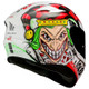 Casco Moto Integrale Mt Helmet Targo Joker Bianco