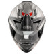 Casco modulare Premier XTRAIL XT17 Grigio nero e rosso