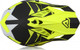 Casco cross Acerbis X-TRACK VTR in fibra Nero Giallo Fluo