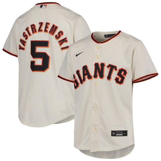Mike Yastrzemski San Francisco Giants Nike Replica Replica  Home Replica Player Jersey - Cream