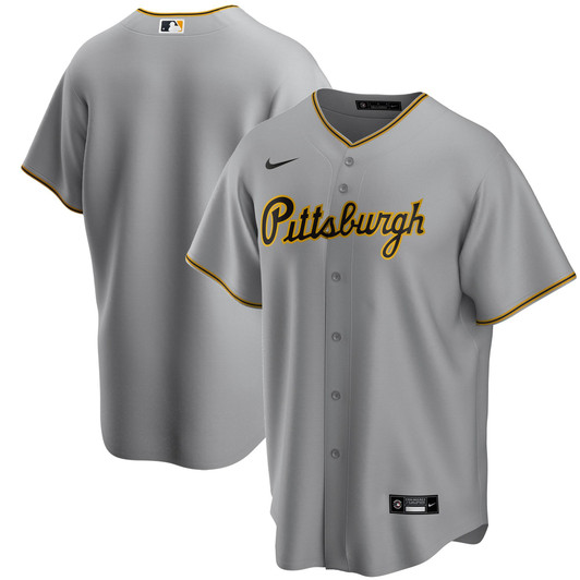 Pittsburgh Pirates Nike Replica Replica Away Replica Team Jersey - Gray