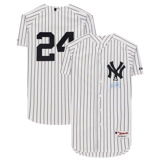 Tino Martinez New York Yankees Fanatics  Autographed White Majestic  Jersey - Signature on Front