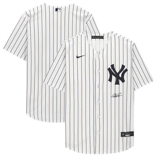 Deivi Garcia New York Yankees Fanatics  Autographed Nike Replica Replica Replica Jersey - White