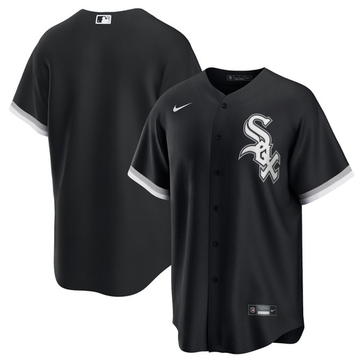 Chicago White Sox Nike Replica Replica Alternate Replica Team Jersey - Black