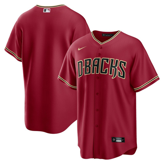 Arizona Diamondbacks Nike Replica Replica Alternate Replica Team Jersey - Red