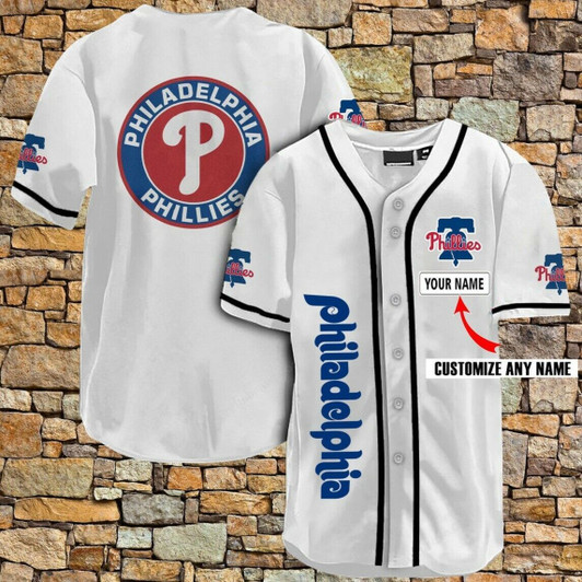 [Custom Name]Philadelphia Phillies All Over Print Baseball Jersey For Fans