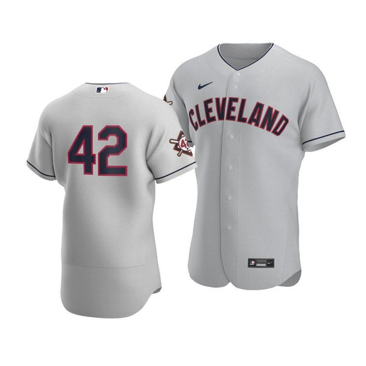 Men'S Cleveland Indians # Jackie Robinson Day  Jersey