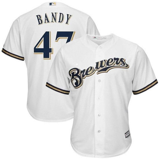 Jett Bandy Milwaukee Brewers Baseball Player Jersey