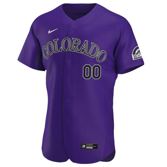 Colorado Rockies 2020 Mlb Personalized Custom Purple Custom Jersey