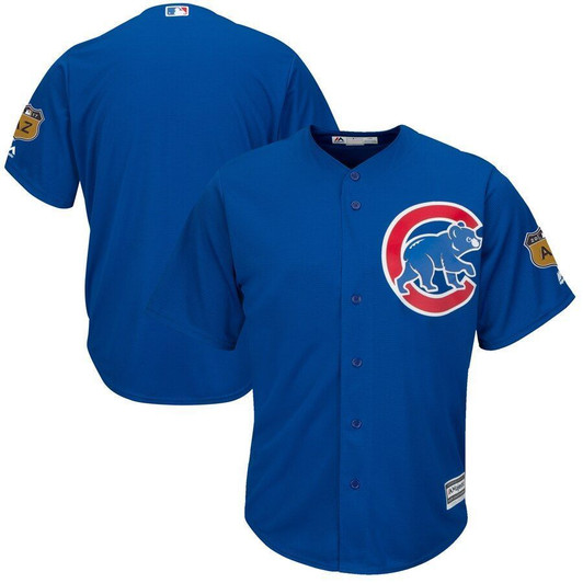 Chicago Cubs Majestic Spring Training Cool Base Team Jersey Royal 2019