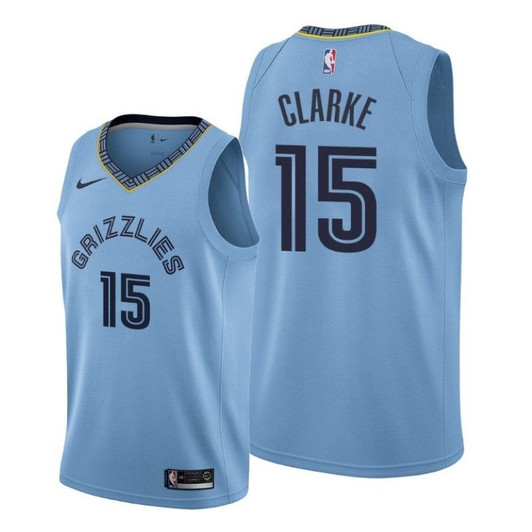 Memphis Grizzlies Brandon Clarke 15 Nba 2021 New Arrival Blue Jersey