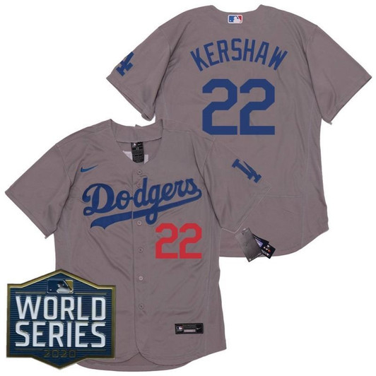 Los Angeles Dodgers Clayton Kershaw #22 2020 Mlb Orchid Jersey