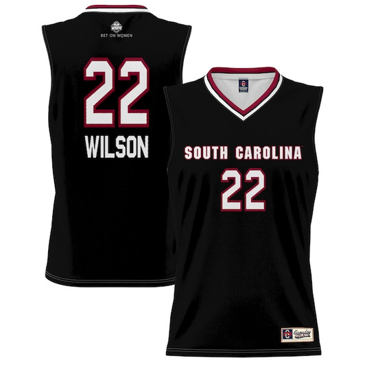 Unisex GameDay Greats A'ja Wilson Black South Carolina Gamecocks Lightweight Basketball Alumni Jersey
