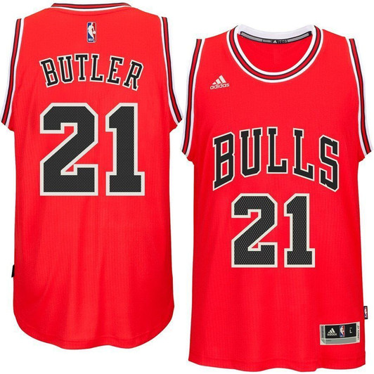 Jimmy Butler Chicago Bulls Player Jersey Red 2021