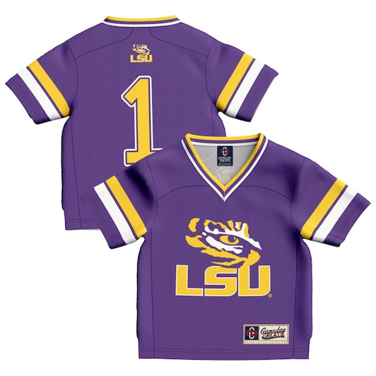 Infant GameDay Greats #1 Purple LSU Tigers Football Fashion Jersey
