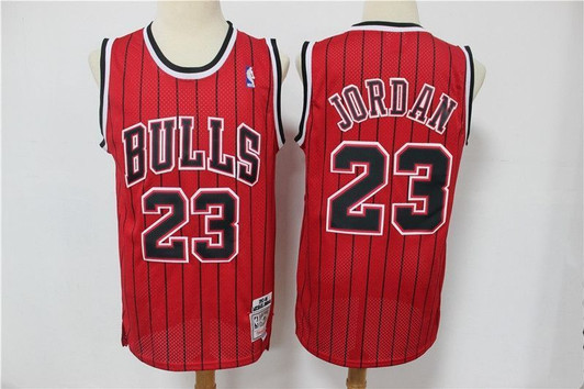 Chicago Bulls Michael Jordan 23 Nba Throwback Red Jersey