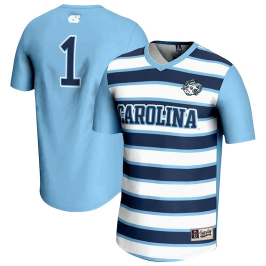 Youth GameDay Greats #1 Carolina Blue North Carolina Tar Heels Lightweight Soccer Fashion Jersey