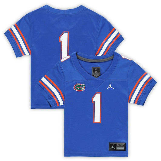 Toddler Jordan Brand #1 Royal Florida Gators Untouchable Replica Game Jersey