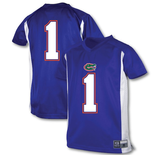 Youth Garb #1 Royal Florida Gators Football Jersey