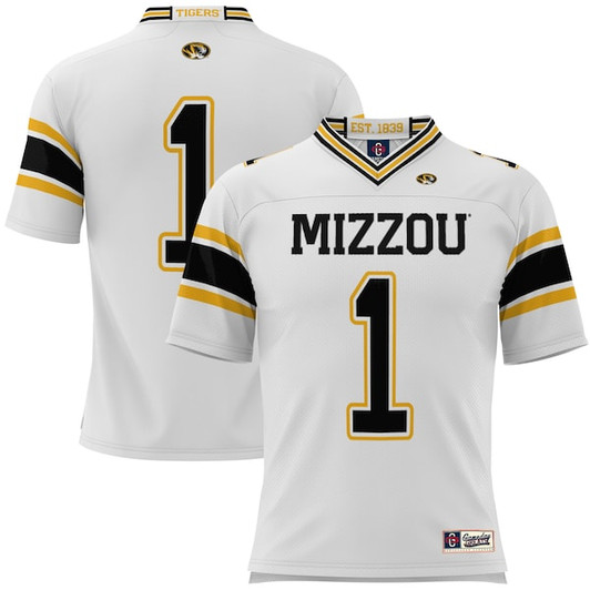 Youth GameDay Greats #1 White Missouri Tigers Football Jersey