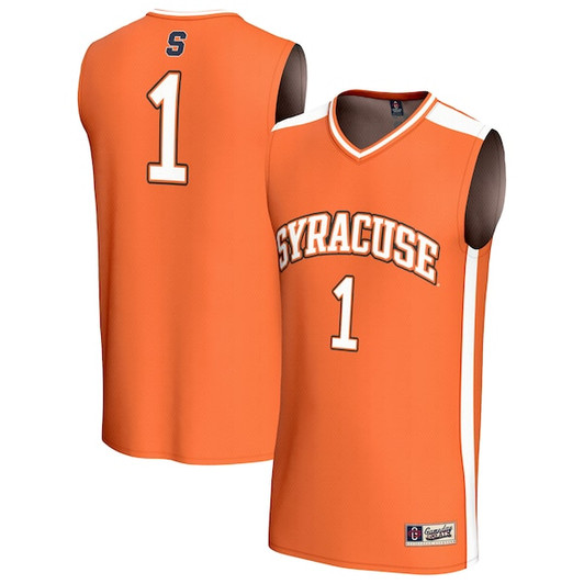 Unisex GameDay Greats #1 Orange Syracuse Orange Lightweight Collegiate Basketball Fashion Jersey